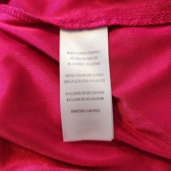 Pink Lace Dress by Laundry by Shelli Segal Size 6 - Picture 8 of 8